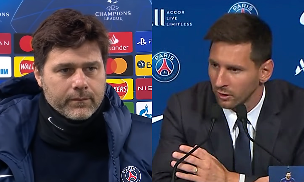 Mauricio Pochettino i Lionel Messi
